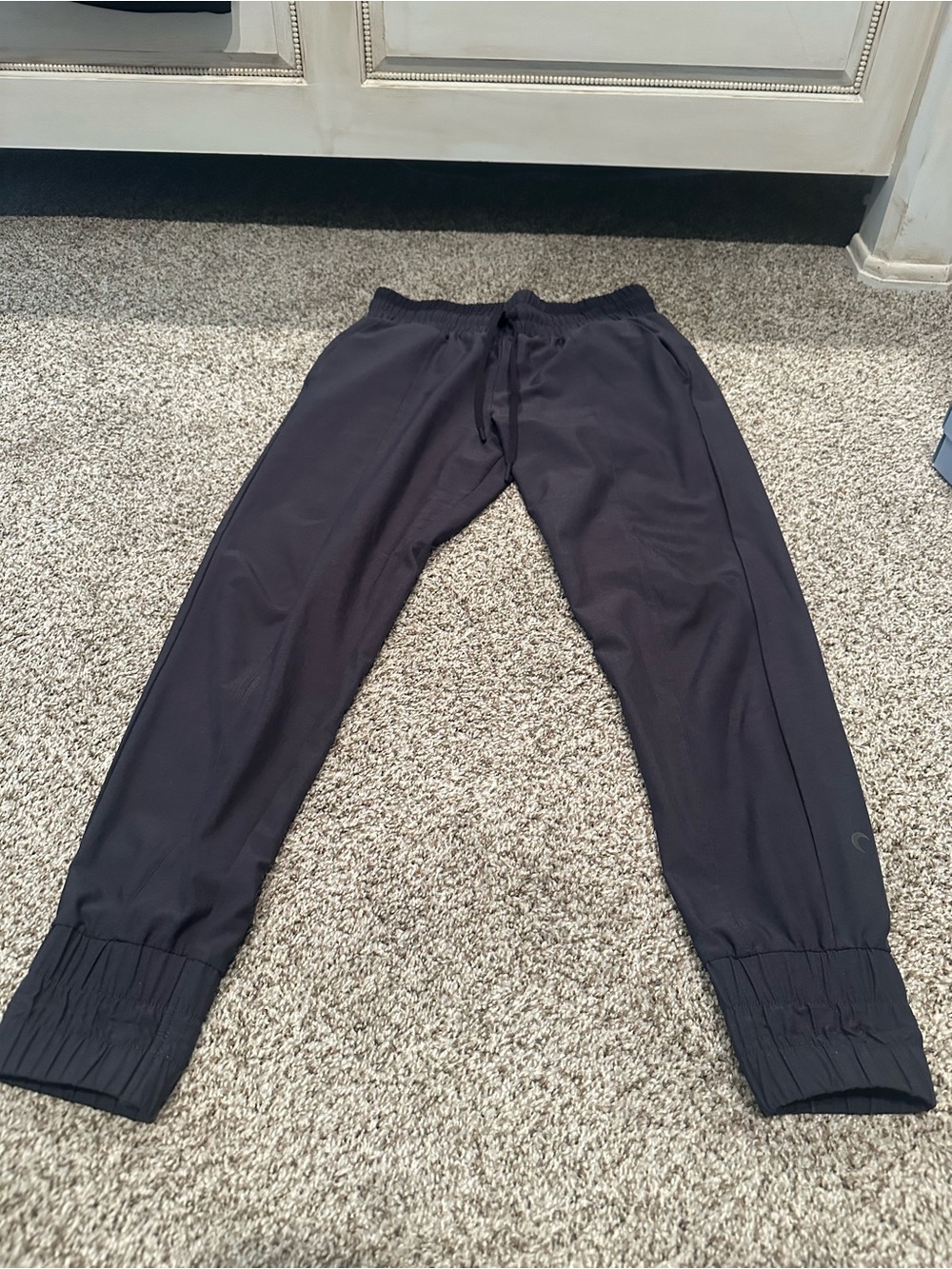 Zyia Black Perfection Joggers with Elastic Ankles